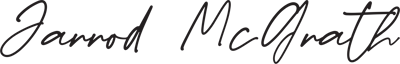 Jarrod McGrath signature