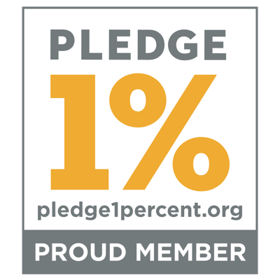Proud member of Pledge 1%