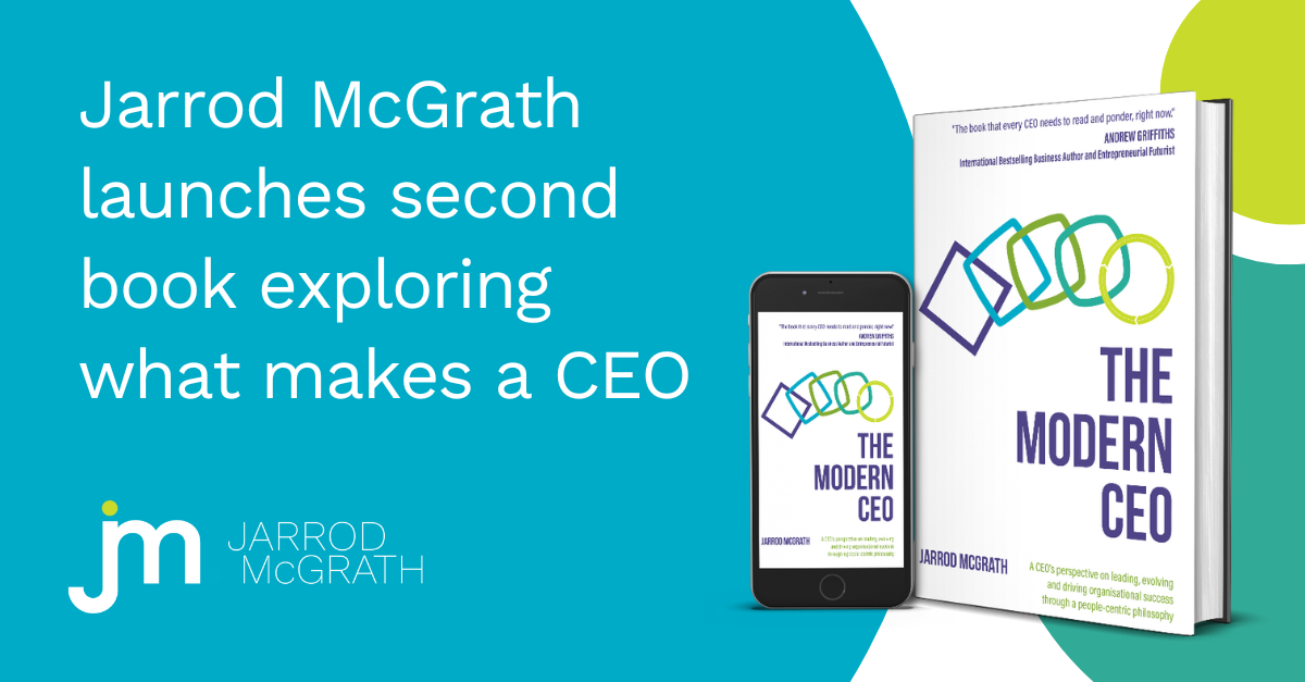 Jarrod McGrath launches second book exploring what makes a CEO