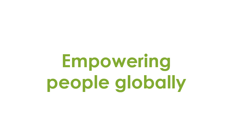 Empowering people globally